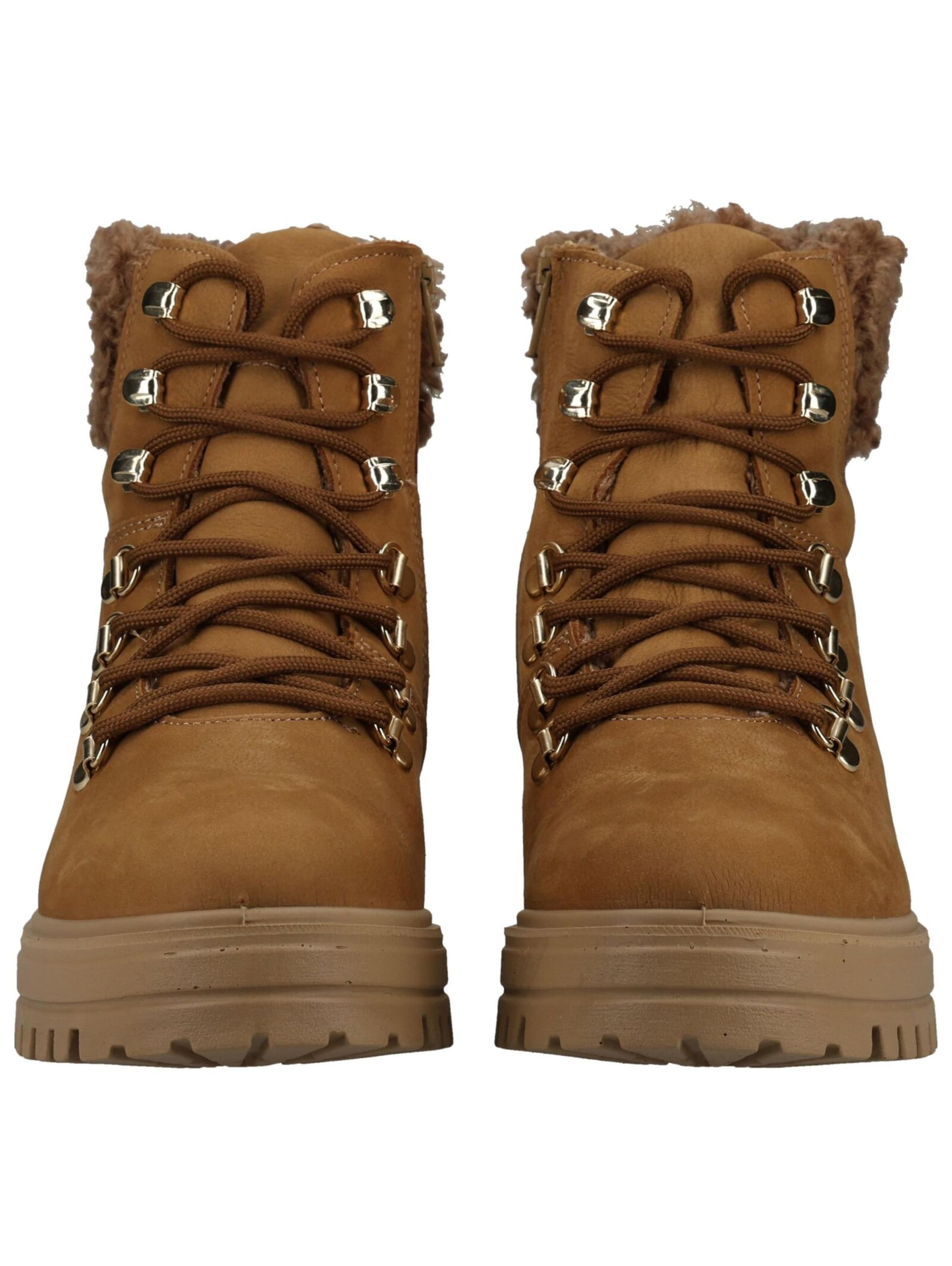 Bottines à lacets IMAC en marron : devant