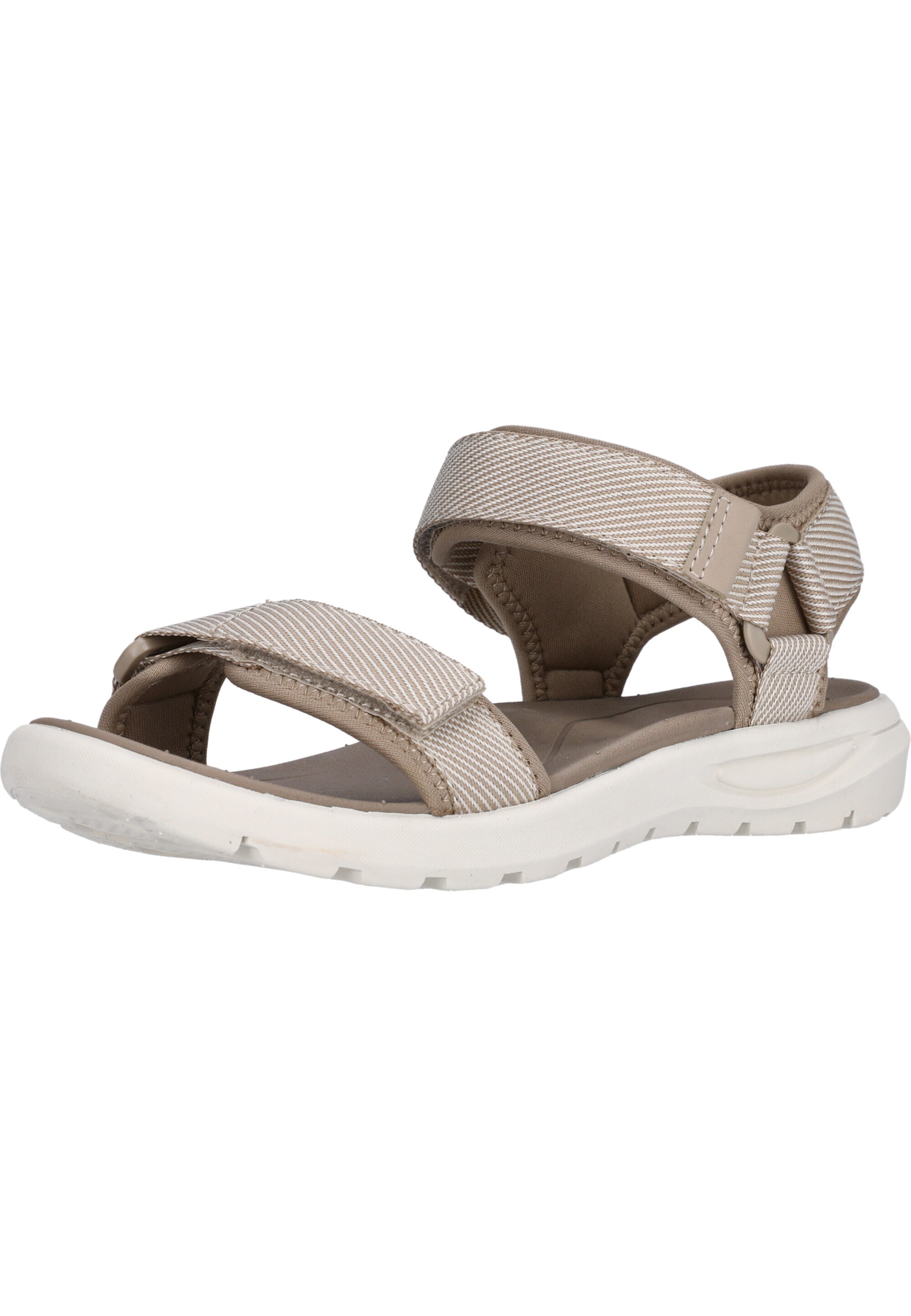 Cruz Sandal 'Ruffalo' in Beige: front