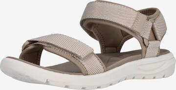 Cruz Sandals 'Ruffalo' in Beige: front