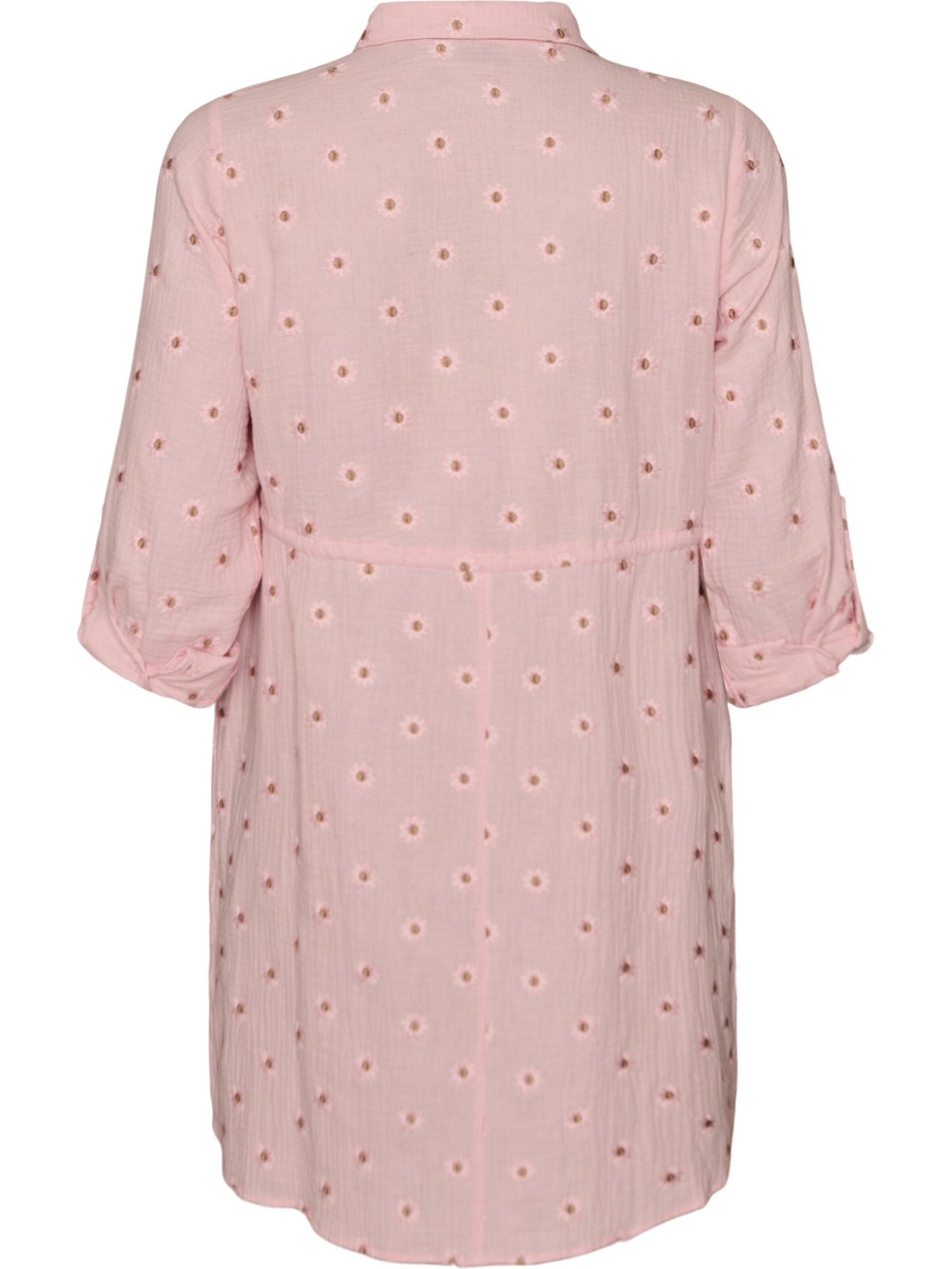 Abito camicia 'Viva' di Zizzi in rosa