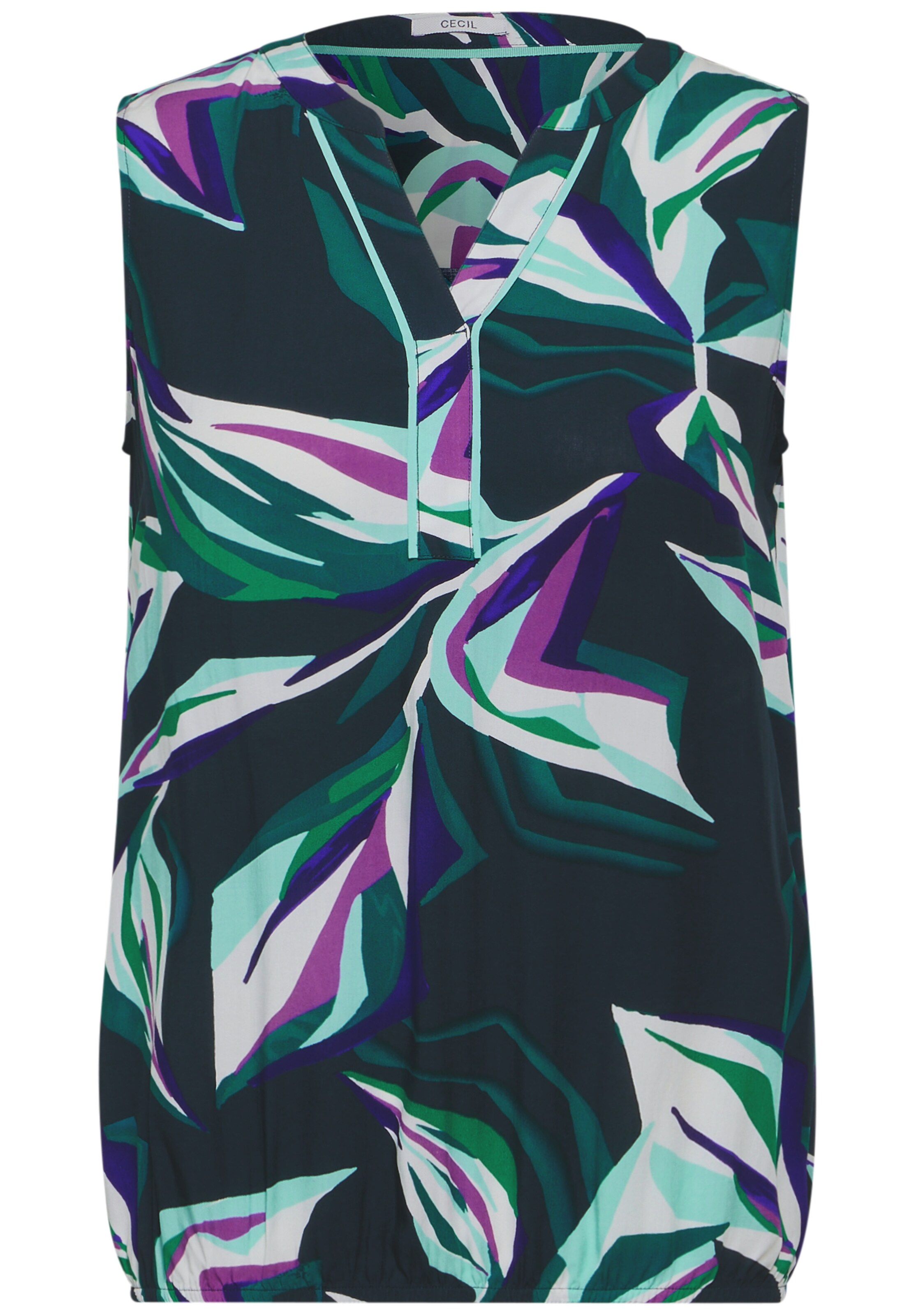 CECIL Bluse in Grün: Vorderseite