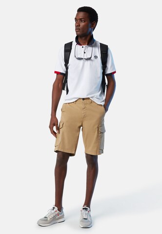 North Sails Poloshirt in Weiß