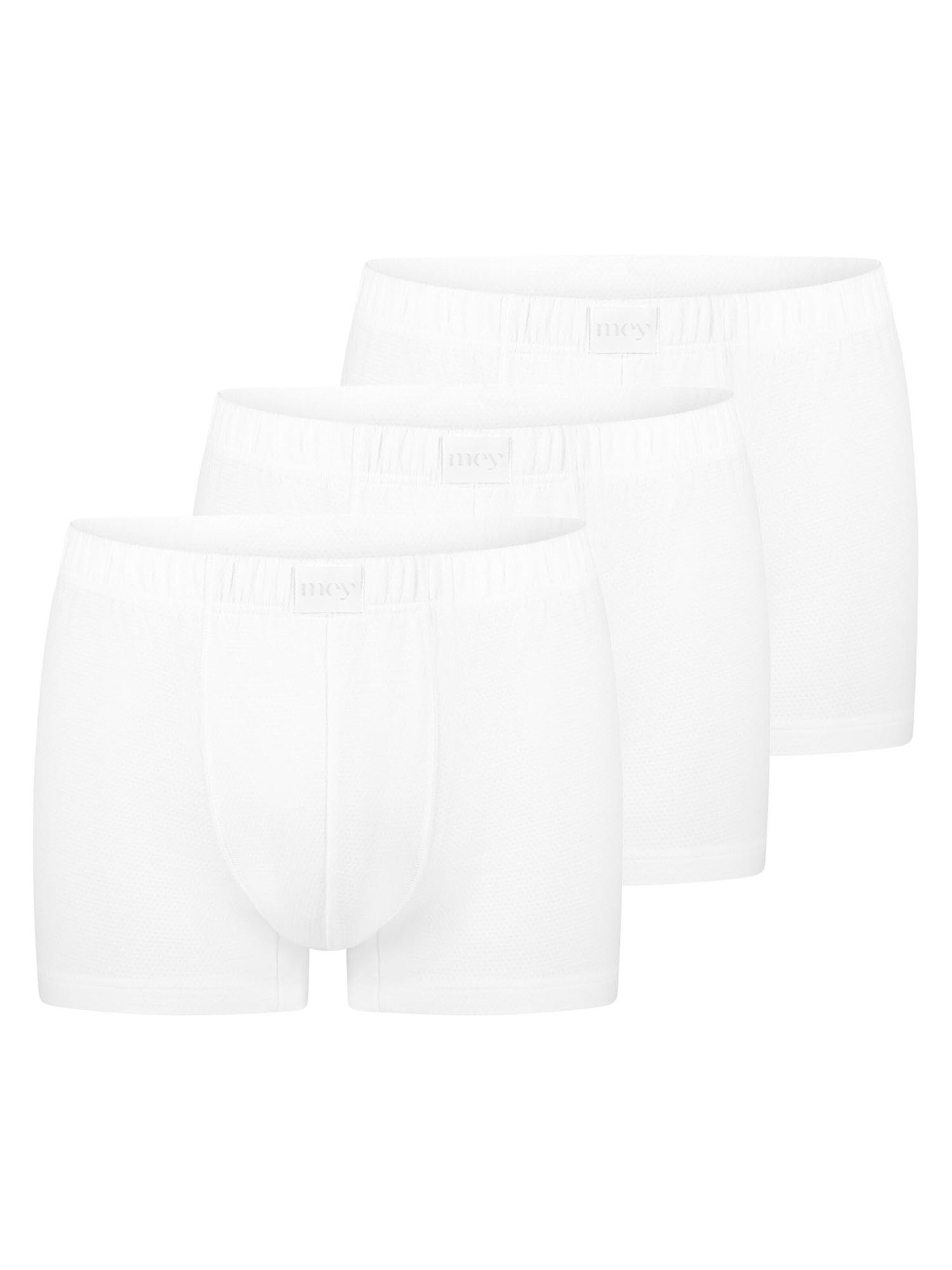 Mey Boxer shorts 'Dry Cotton Breeze' in White: front