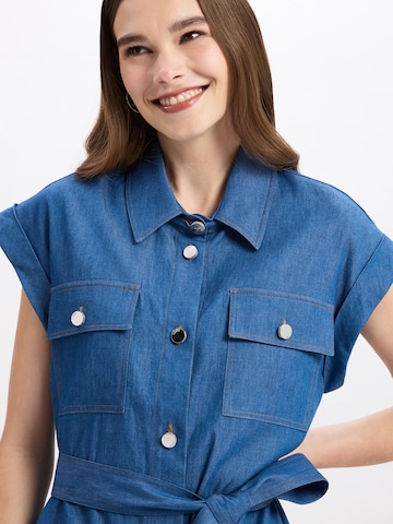 Robe-chemise Liu Jo en bleu