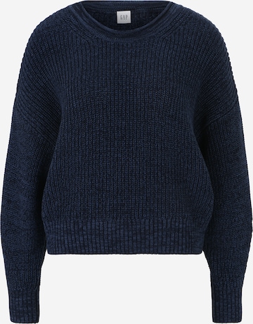 Gap Petite Sweater in Blue: front