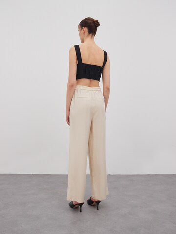 Wide leg Pantaloni 'Benja' di EDITED in beige