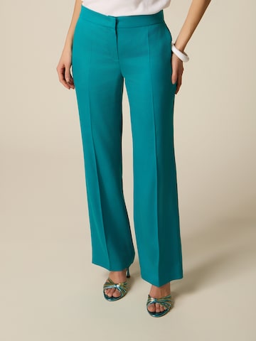 Regular Pantalon oltre en bleu