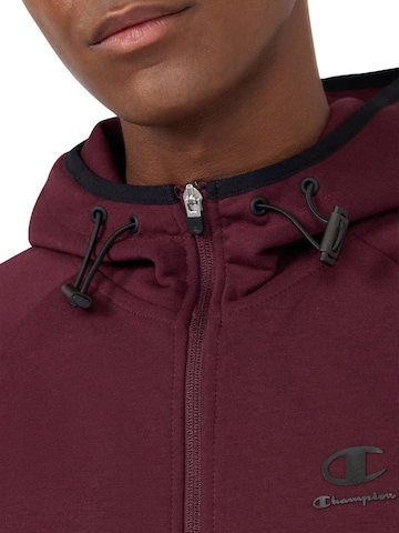 Champion Sweatjakke 'MAROON' i rød