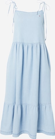 Tommy Jeans Summer Dress in Blue: front