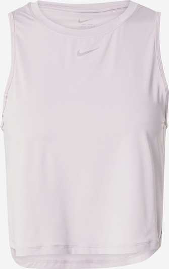 NIKE Haut de sport 'ONE CLASSIC' en gris / violet pastel, Vue avec produit