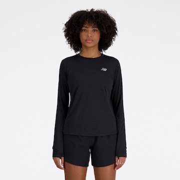 T-shirt fonctionnel 'Athletics' new balance en noir : devant