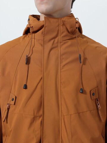 Youthup Outdoor jacket in Brown