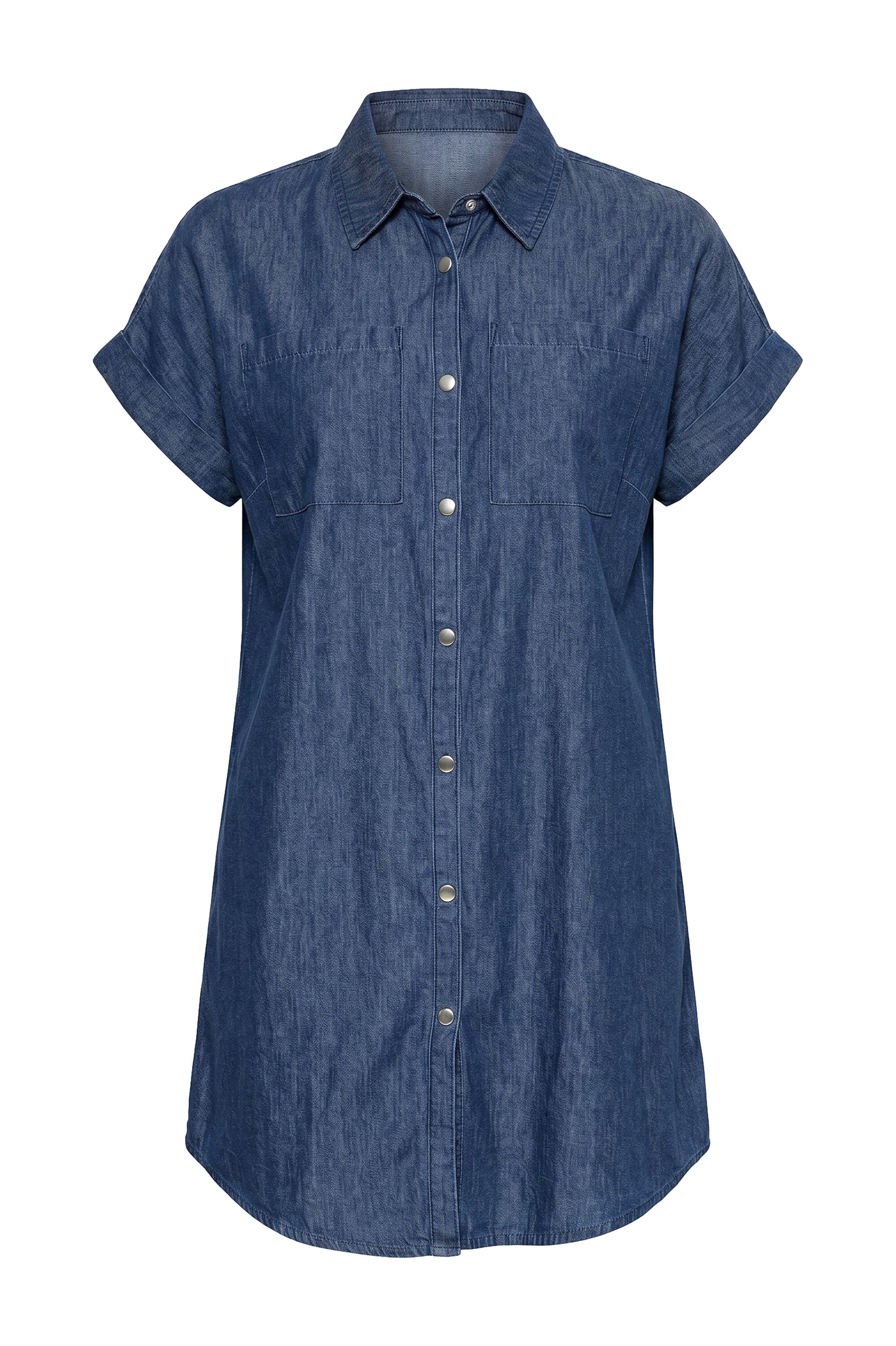 Angel of Style Blouse in Blauw: voorkant