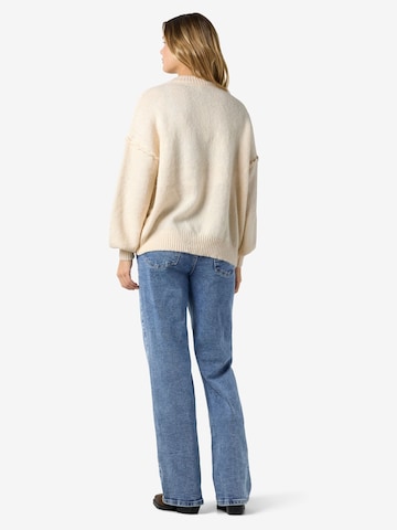 Noisy may - Pullover 'NMLUISA' em bege