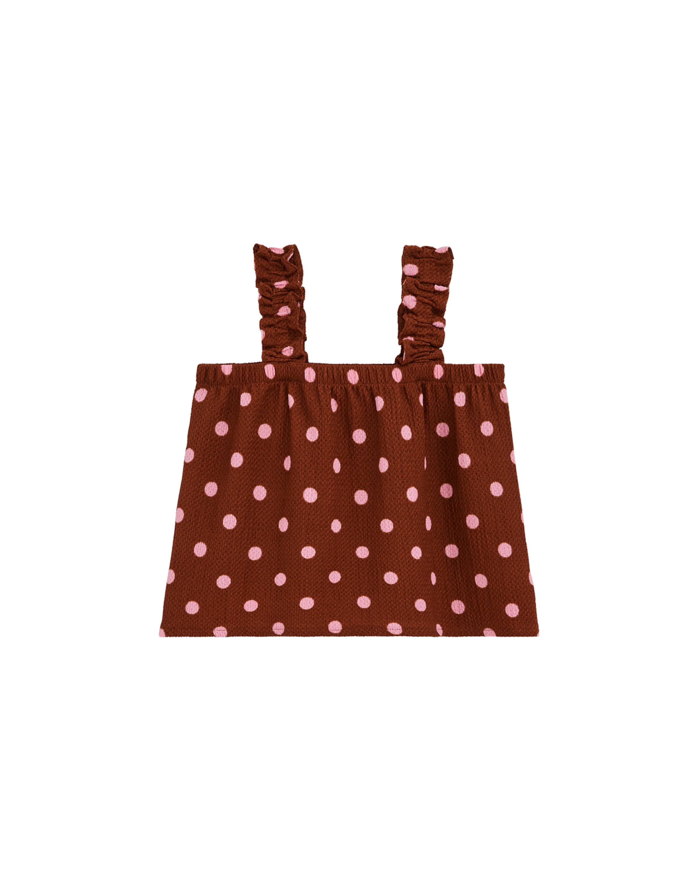 WE Fashion Top in Braun: Vorderseite