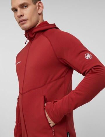 MAMMUT Funktionsfleecejacke in Rot