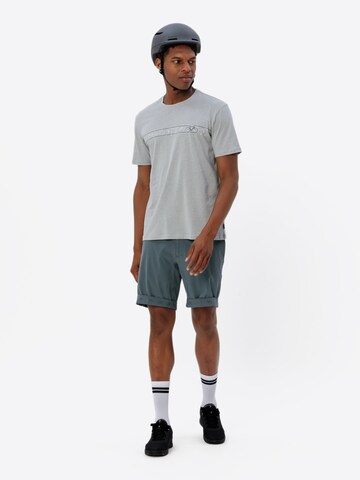 VAUDE Performance shirt 'M  Cyclist T V' in Grey