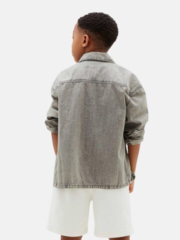 Calvin Klein Kids - Ajuste regular Camisa 'DENIM SHIRT' en gris