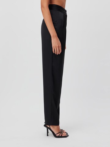 LeGer by Lena Gercke Regular Pleat-front trousers 'Susanne Tall' in Black