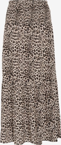 Cream Skirt 'CRTiah' in Beige: front