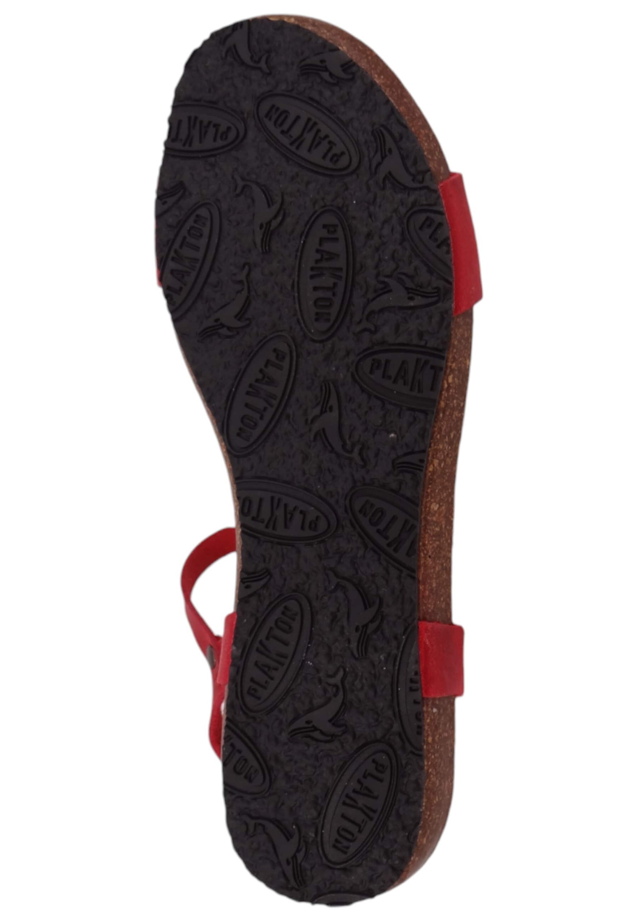 Sandales 'Manm Ambo' Plakton en rouge