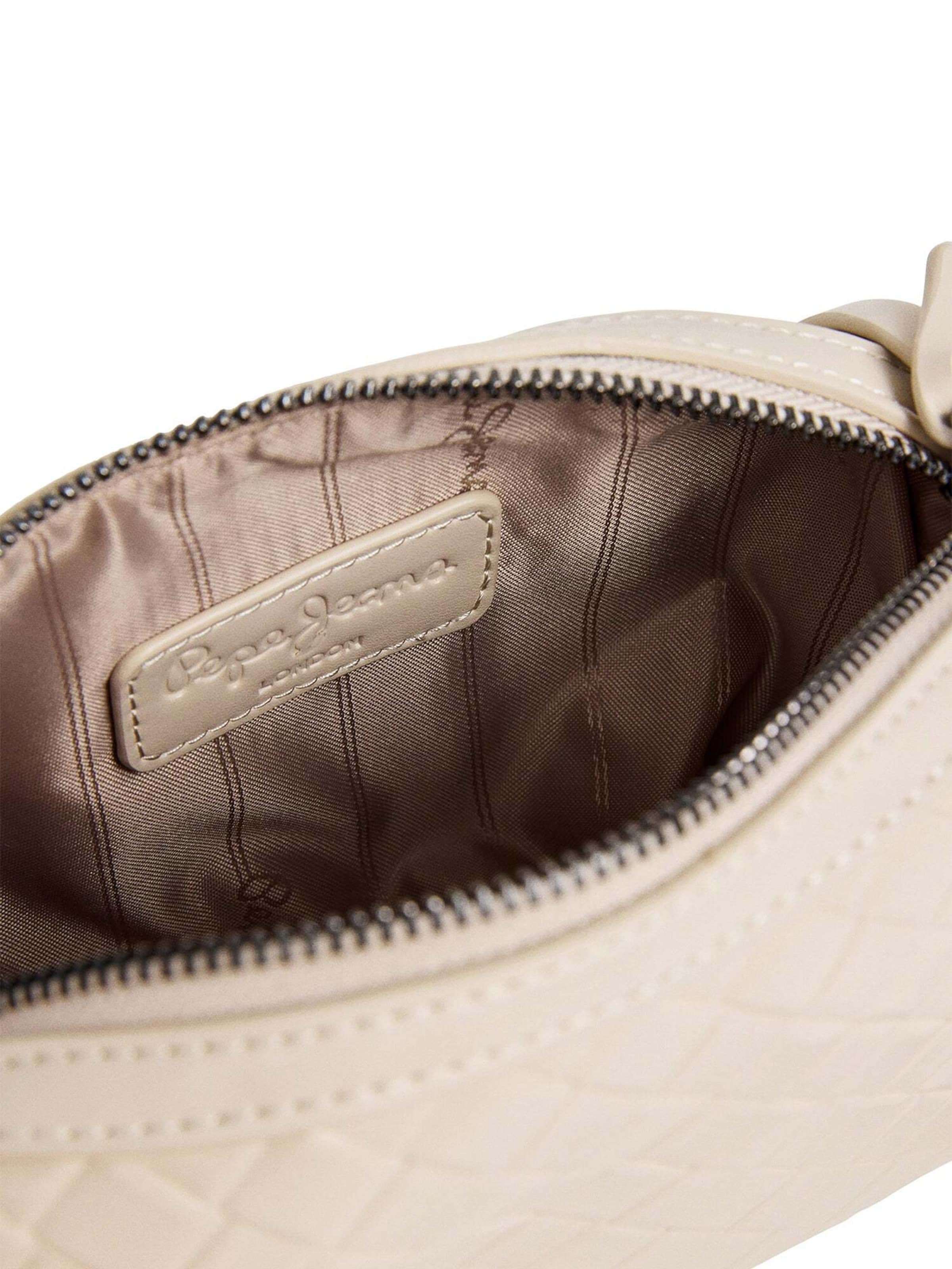 Borsa a spalla di Pepe Jeans in beige