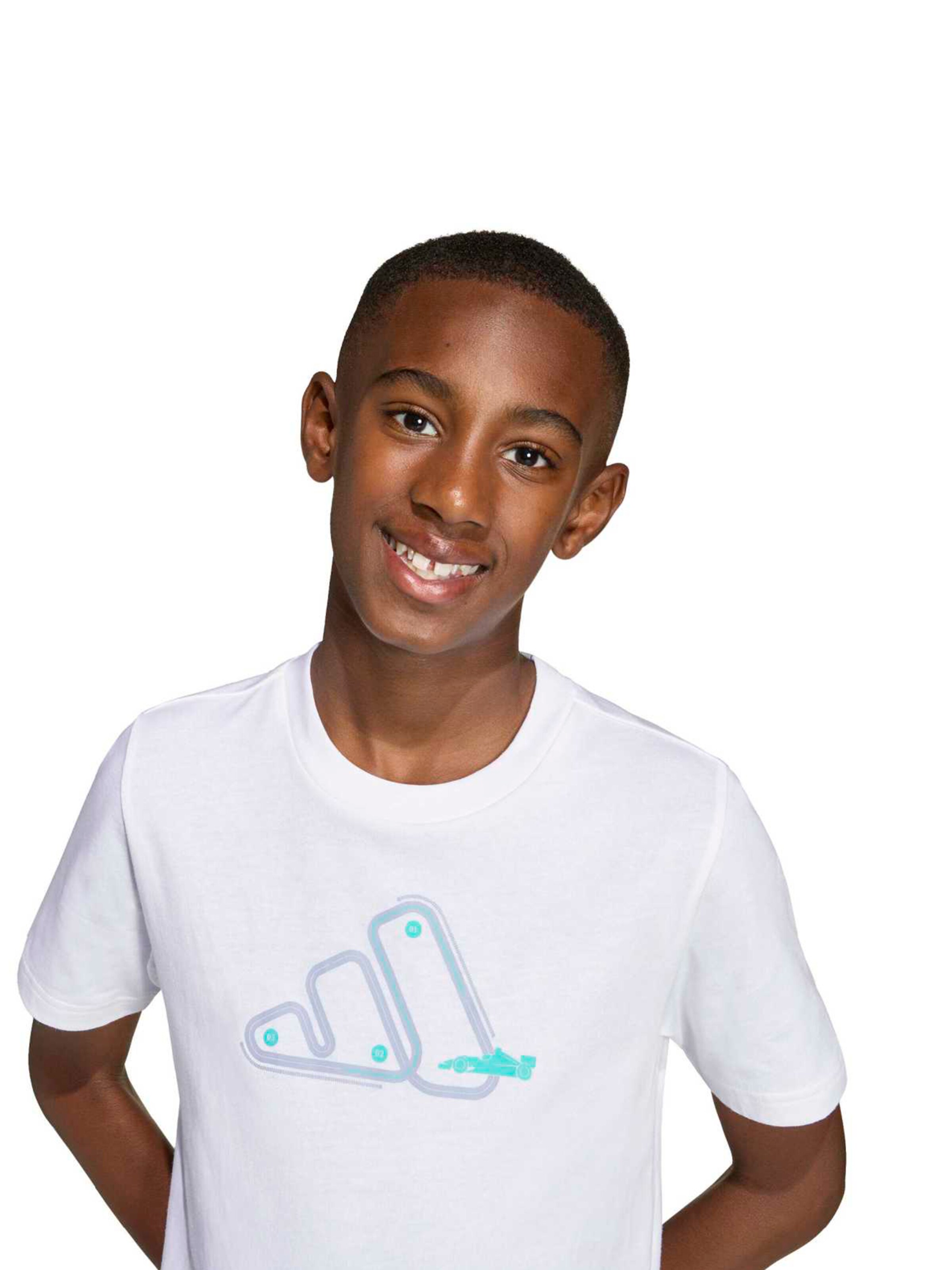 ADIDAS SPORTSWEAR - Camisa funcionais 'MOTO 1' em branco