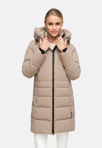 Manteau d’hiver 'Mondnebel XIV' NAVAHOO en marron