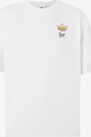 ADIDAS ORIGINALS Koszulka 'TAIYAKI' w kolorze biały: przód