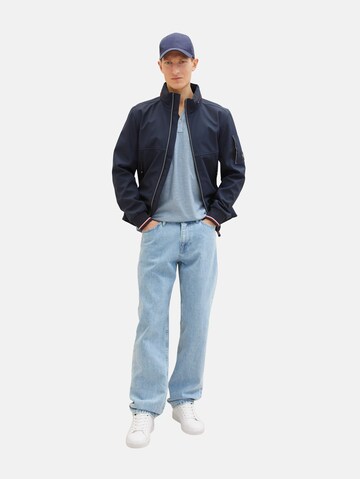 TOM TAILOR Prehodna jakna | modra barva