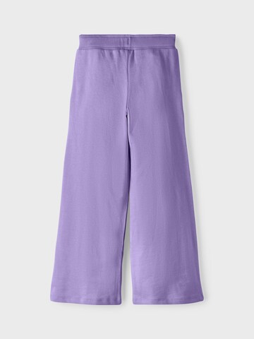 NAME IT Wide Leg Hose 'Diane' in Lila