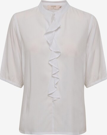 Cream Bluse 'Susannah' i hvid: forside