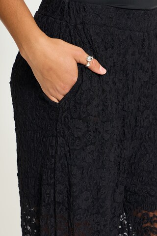 Barrel Pantalon 'IHOFELIE' ICHI en noir
