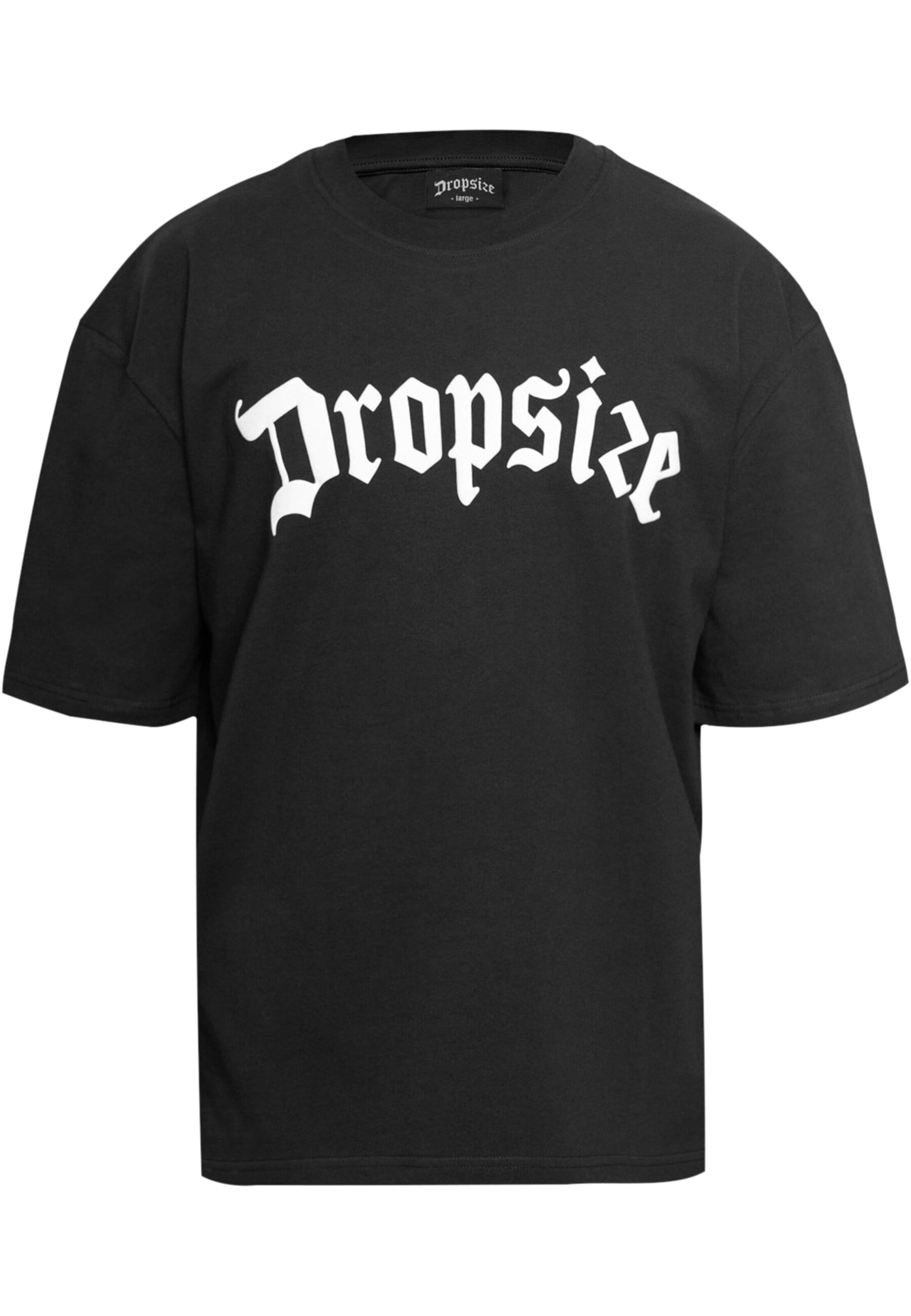 Dropsize - Camisa em preto: frente