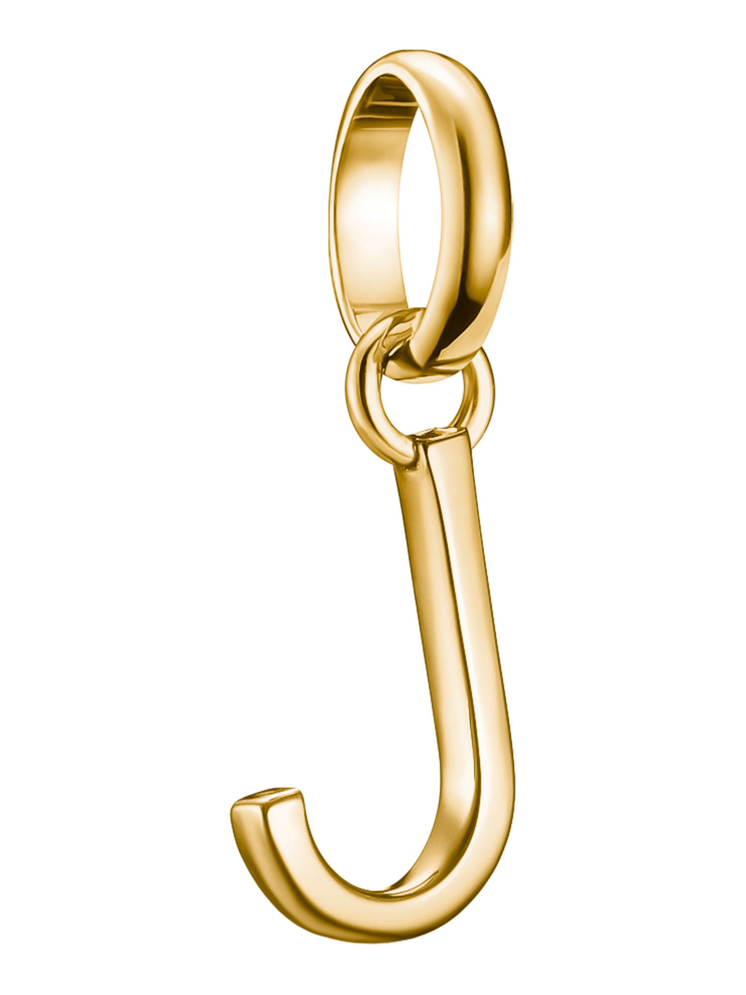 Thomas Sabo Anhänger 'Buchstabe J' in Gold: Vorderseite