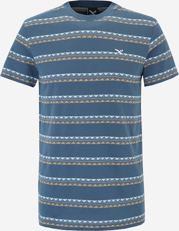 Iriedaily - Camisa 'Monte Noe' em azul: frente