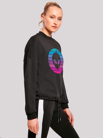 F4NT4STIC Sweatshirt 'Alien Kopf' in Schwarz