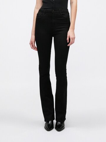 évasé Jean 'ONLROYAL' ONLY en noir : devant