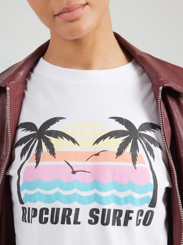 RIP CURL - Camiseta 'MALIBU' en blanco