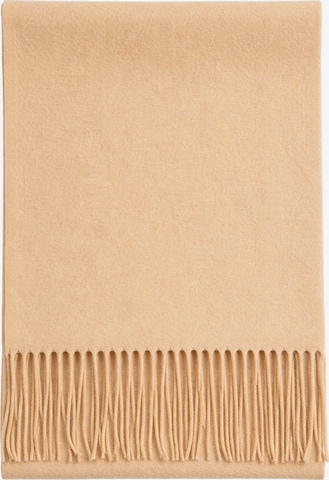 Écharpe GOBI Cashmere en beige : devant