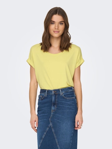 ONLY - Camisa 'Moster' em amarelo: frente