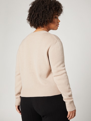 A LOT LESS Sweater 'Blakely' in Brown