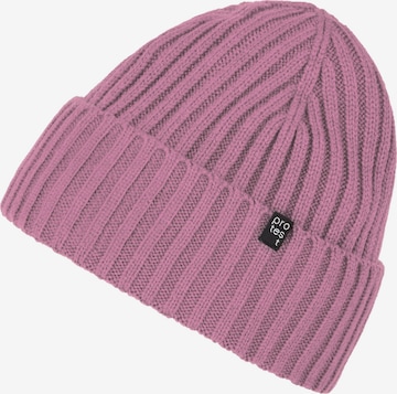 PROTEST Beanie 'PRTReflex' in Pink: front