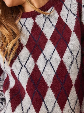 Pull-over Bianco Lucci en rouge