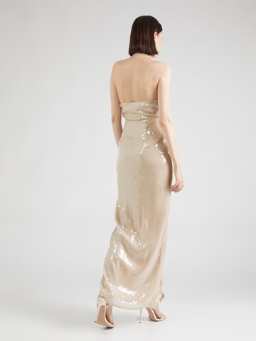 Misspap Abendkleid in Beige