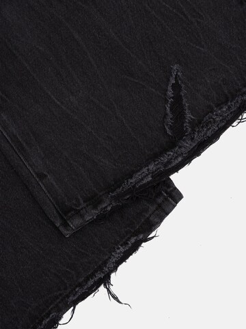 ENRAGE Wide leg Jeans 'BOWSTONS' in Black