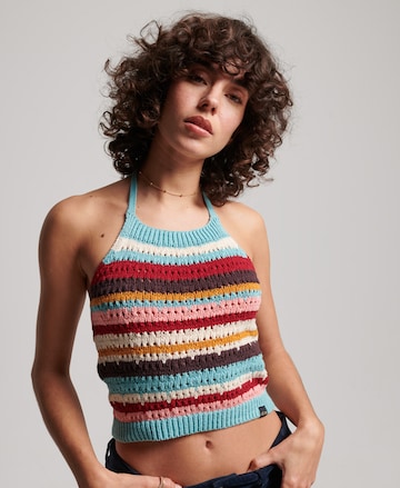 Tops en tricot Superdry en mélange de couleurs : devant