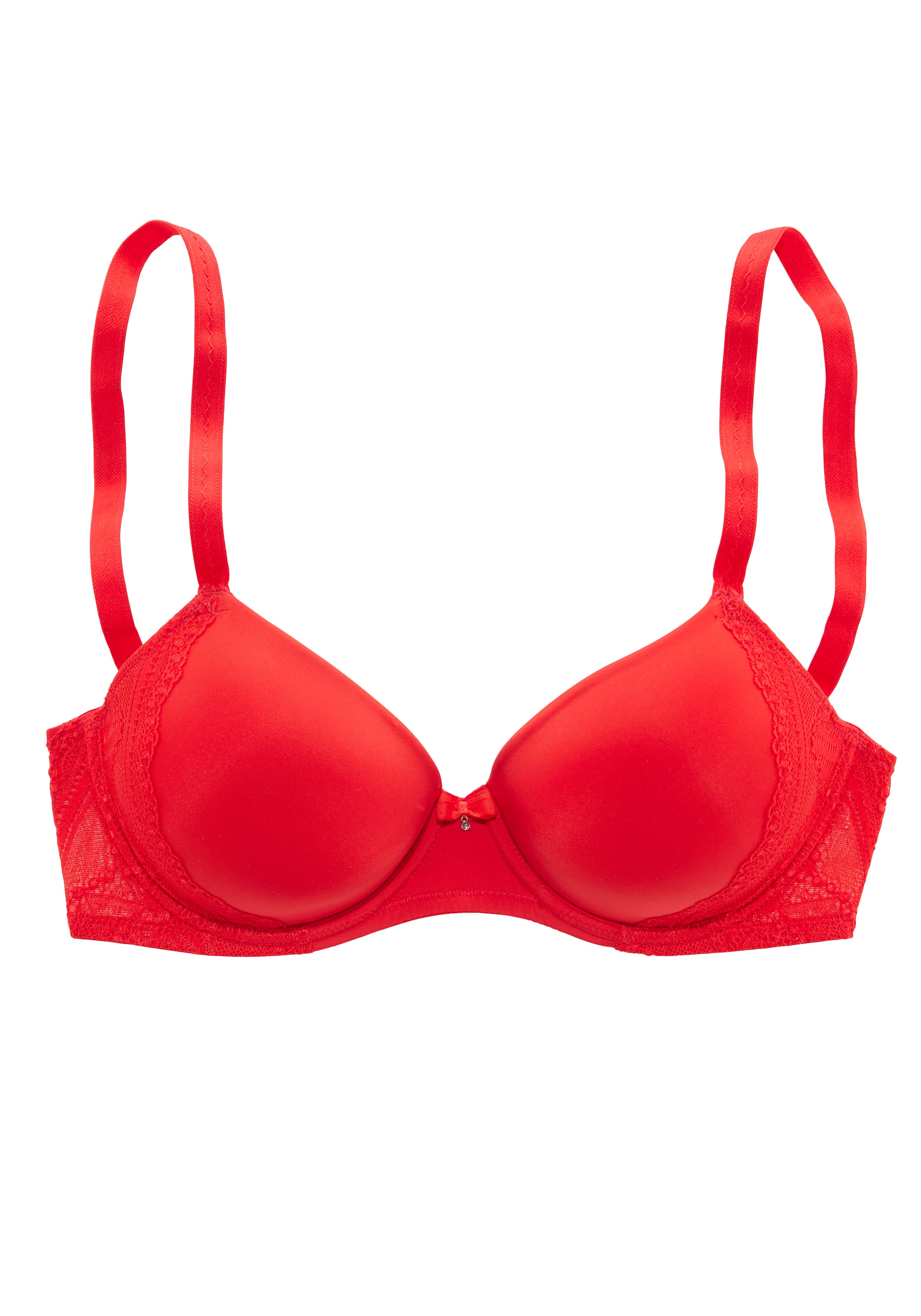 LASCANA Rintaliivi värissä punainen: etupuoli