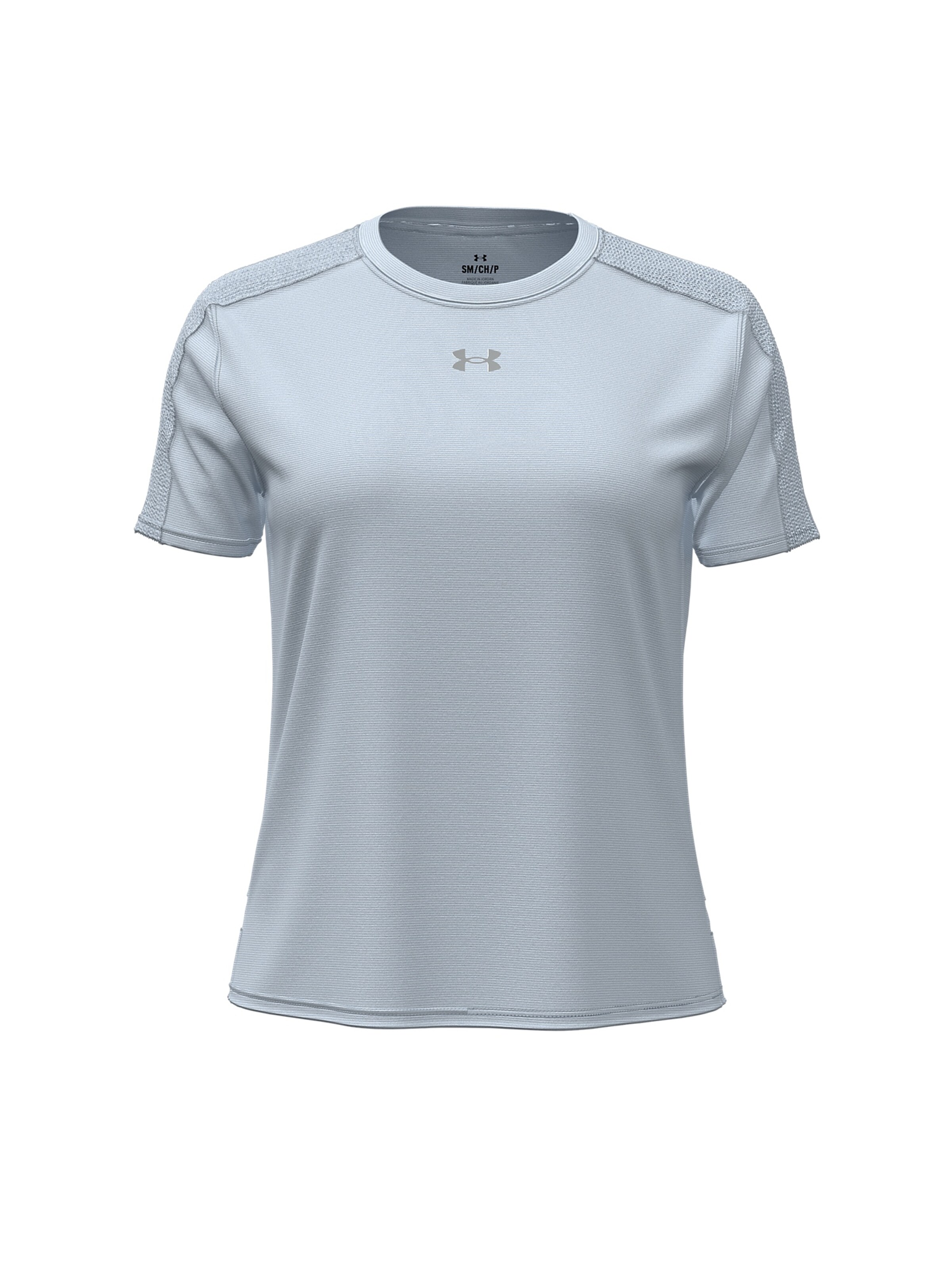 UNDER ARMOUR Functioneel shirt 'Velociti' in Grijs: voorkant