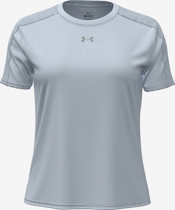 UNDER ARMOUR Functioneel shirt 'Velociti' in Grijs: voorkant